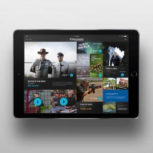 Conceptual iPad application for Discovery Channel