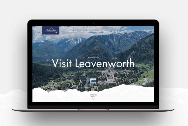 Visit Leavenworth Website — Desktop Experience