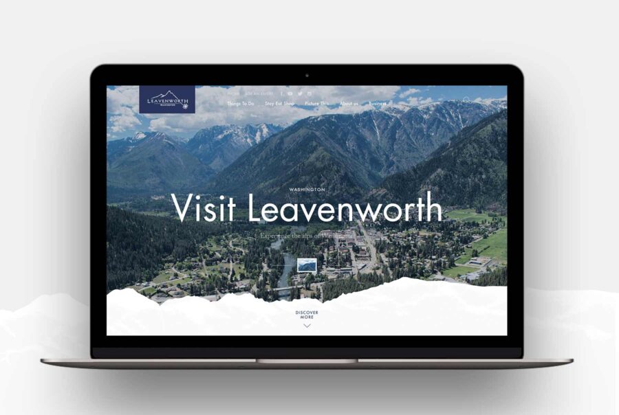 Visit Leavenworth Website — Desktop Experience